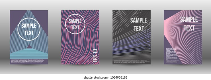 Abstract covers from lines. Modern design template. Rich design of VIP. Future futuristic template with abstract lines for banner design, poster, booklet, report, journal.