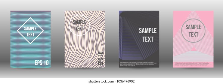 Abstract covers from lines. Modern design template. Rich design of VIP. Future futuristic template with abstract lines for banner design, poster, booklet, report, journal.