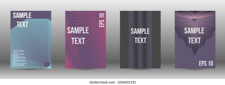Abstract covers from lines. Modern design template. Rich design of VIP. Future futuristic template with abstract lines for banner design, poster, booklet, report, journal.