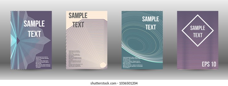 Abstract covers from lines. Modern design template. Rich design of VIP. Future futuristic template with abstract lines for banner design, poster, booklet, report, journal.