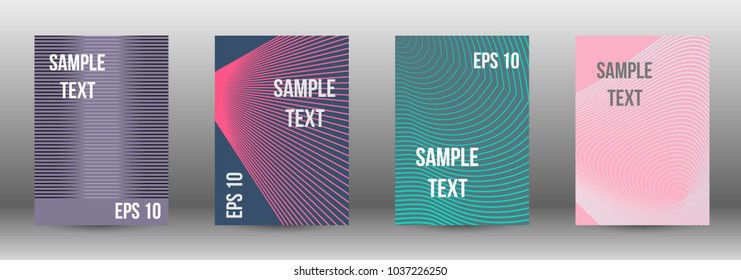 Abstract covers from lines. Modern design template. Rich design of VIP. Future futuristic template with abstract lines for banner design, poster, booklet, report, journal.