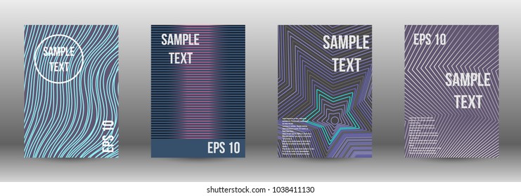 Abstract covers from lines. Modern design template. Rich design of VIP. Future futuristic template with abstract lines for banner design, poster, booklet, report, journal.