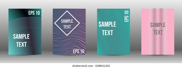 Abstract covers from lines. Modern design template. Rich design of VIP. Future futuristic template with abstract lines for banner design, poster, booklet, report, journal.