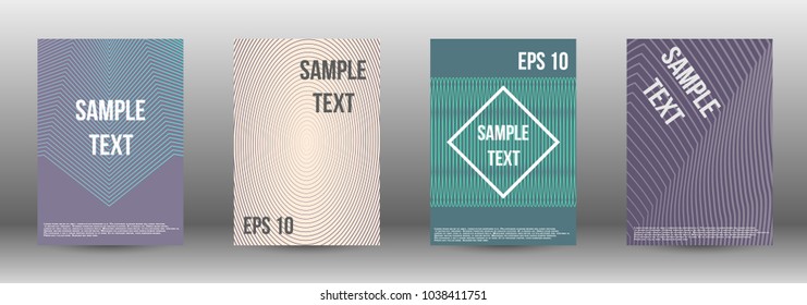 Abstract covers from lines. Modern design template. Rich design of VIP. Future futuristic template with abstract lines for banner design, poster, booklet, report, journal.