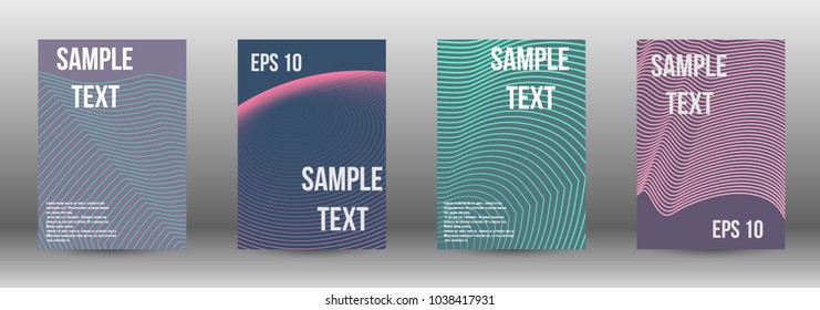 Abstract covers from lines. Modern design template. Rich design of VIP. Future futuristic template with abstract lines for banner design, poster, booklet, report, journal.