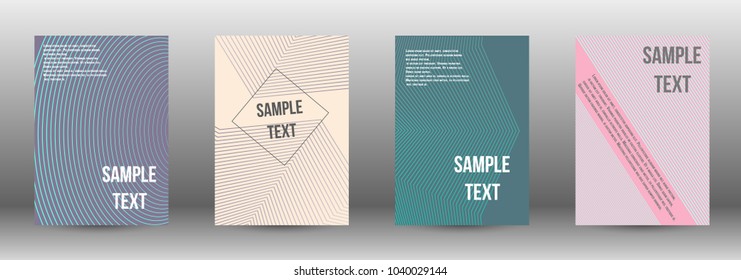 Abstract covers from lines. Modern design template. Rich design of VIP. Future futuristic template with abstract lines for banner design, poster, booklet, report, journal.