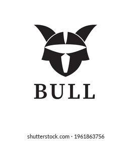 Abstract cow or bull logo icon design illustrations