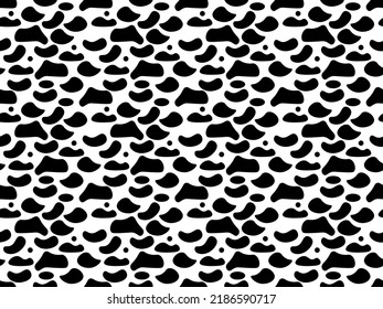 Abstract cow motif background vector