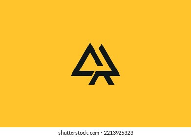 Abstract CR, RC, C, R Letters Logo Monogram icon.