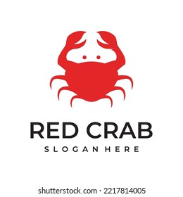 Abstract crab or seafood logo for business, restaurant and shop.