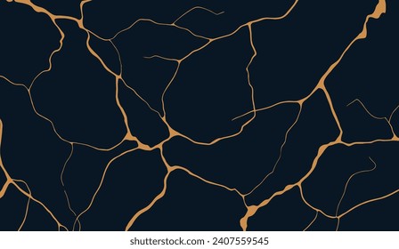 Abstract cracked marble texture background