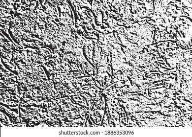 Abstract cracked wall texture black or white color texture and background.