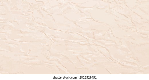 Abstract craft texture of crumpled paper, background and wallpaper. Beige vector illustration.