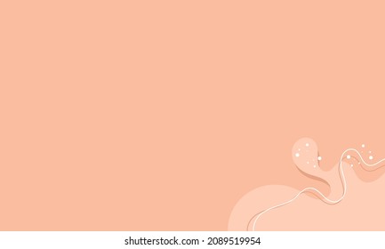 Abstract cream background of doodle shapes, lines on white background with blank space in center for text. For web design, social media post, banner, business card, invitation, flyer or presentation.