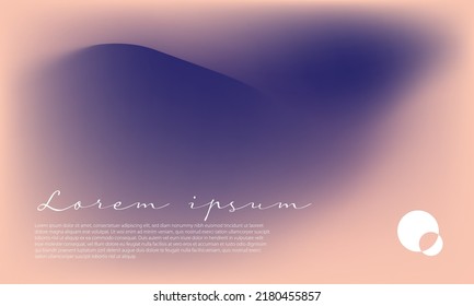 Abstract cream and blue gradient color background in pop art style. Vector illustration for a poster, cards, background.