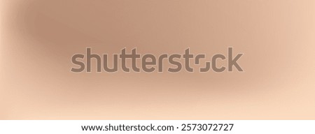 Abstract cream color gradient background. Vector pale brown tan gradation banner. Neutral elegant beige backdrop. Golden soft silk bg. Minimal aesthetic pearl banner. Blurry champagne wallpaper