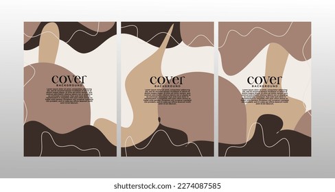 Abstract creative artistic template set. Universal Cover Design for Annual Report, Brochure, Flyer, Presentation, Leaflet, Magazine, Story.