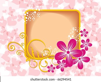 abstract creative artwork background, vector illustration