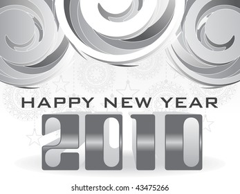 abstract creative artwork pattern background for 2010