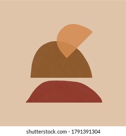 Abstract creative background. Colorful shapes and textures. Freehand contemporary composition. Impressionism modern art for poster, banner, card, flyers. 