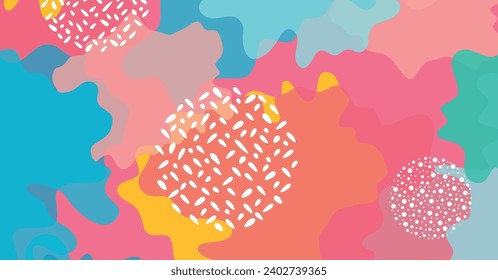 Abstract creative background with geometric shape and color. Modern vector background design
