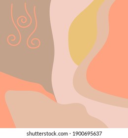 Resumen de fondo creativo con un estilo minimalista