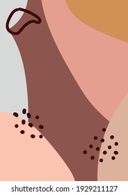 fondo creativo abstracto en un estilo de moda mínimo con espacio de copia para texto. plantillas de diseño para publicaciones e historias en medios sociales