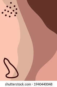 fondo creativo abstracto en un estilo de moda mínimo con espacio de copia para texto. plantillas de diseño para publicaciones e historias en medios sociales