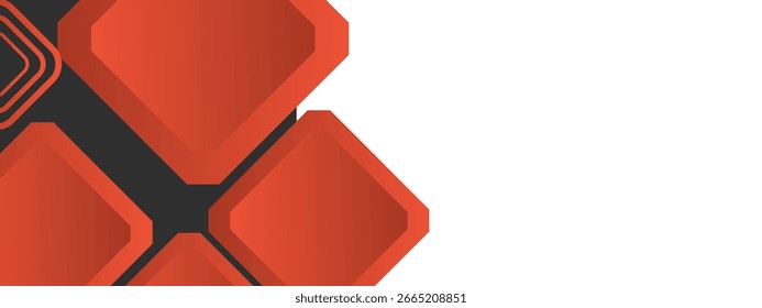 Resumo criativo fundo vermelho abstrato fundo geométrico