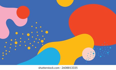 abstract creative background vector in minimalist trend style with copy space for text - template design for social media stories