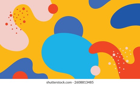 abstract creative background vector in minimalist trend style with copy space for text - template design for social media stories
