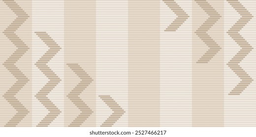 Abstract creative background, web banner. Striped background. Horizonta lines. Abstract geometric striped arrows composition. Pastel colors background. Vector color illustration.