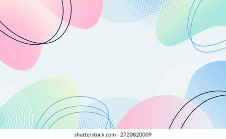 Fondos creativos abstractos en estilo minimalista con espacio de copia para texto