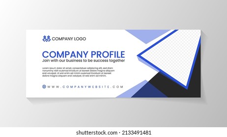 Resumen de la plantilla de diseño de banner creativo y cabecera de portada para el sitio web o la promoción de su negocio. Post de marketing en línea