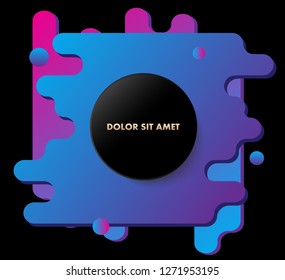 Abstract creative banner design