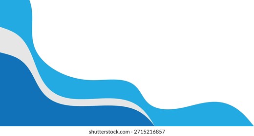 abstrakte kreative blaue organische Form Hintergrund Vektorgrafik.