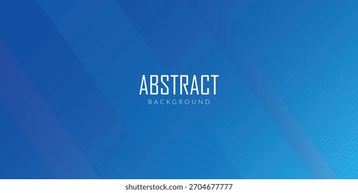 Línea de raya azul creativa abstracta y diseño de fondo de semitonos.
