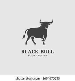  Abstract Creative bull horns logo template