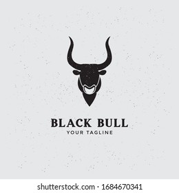 Abstract Creative bull horns logo template