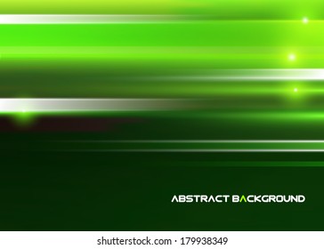 Abstract creative business card - vector