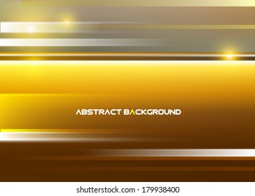 Abstract creative business card - vector