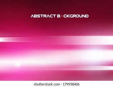 Abstract creative business card - vector