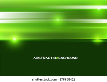 Abstract creative business card - vector