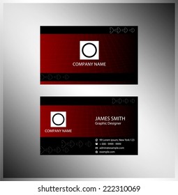 Abstract Creative business cards