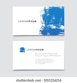 abstract creative business cards, vector template design