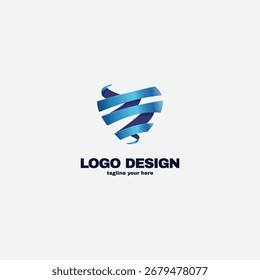 abstract creative business icon logo
