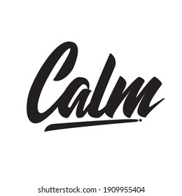 abstract creative calm text logo design  template