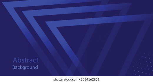 Abstract creative chevron stripe geometric shape on dark blue background illustration Geometric  Modern shiny blue gradient lines. Futuristic technology graphic design.