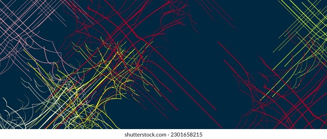 Abstract Creative colorful cover design. Social media banner Background. Editable template for posts, blog, sales, and promotion. lines arts template design for web and mobile apps. colored shapes