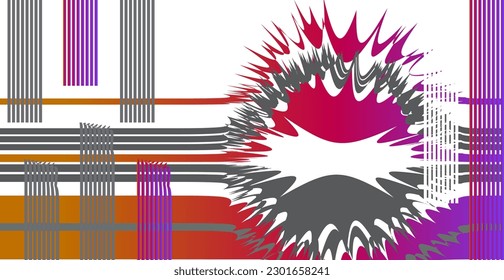 Abstract Creative colorful cover design. Social media banner Background. Editable template for posts, blog, sales, and promotion. lines arts template design for web and mobile apps. colored shapes